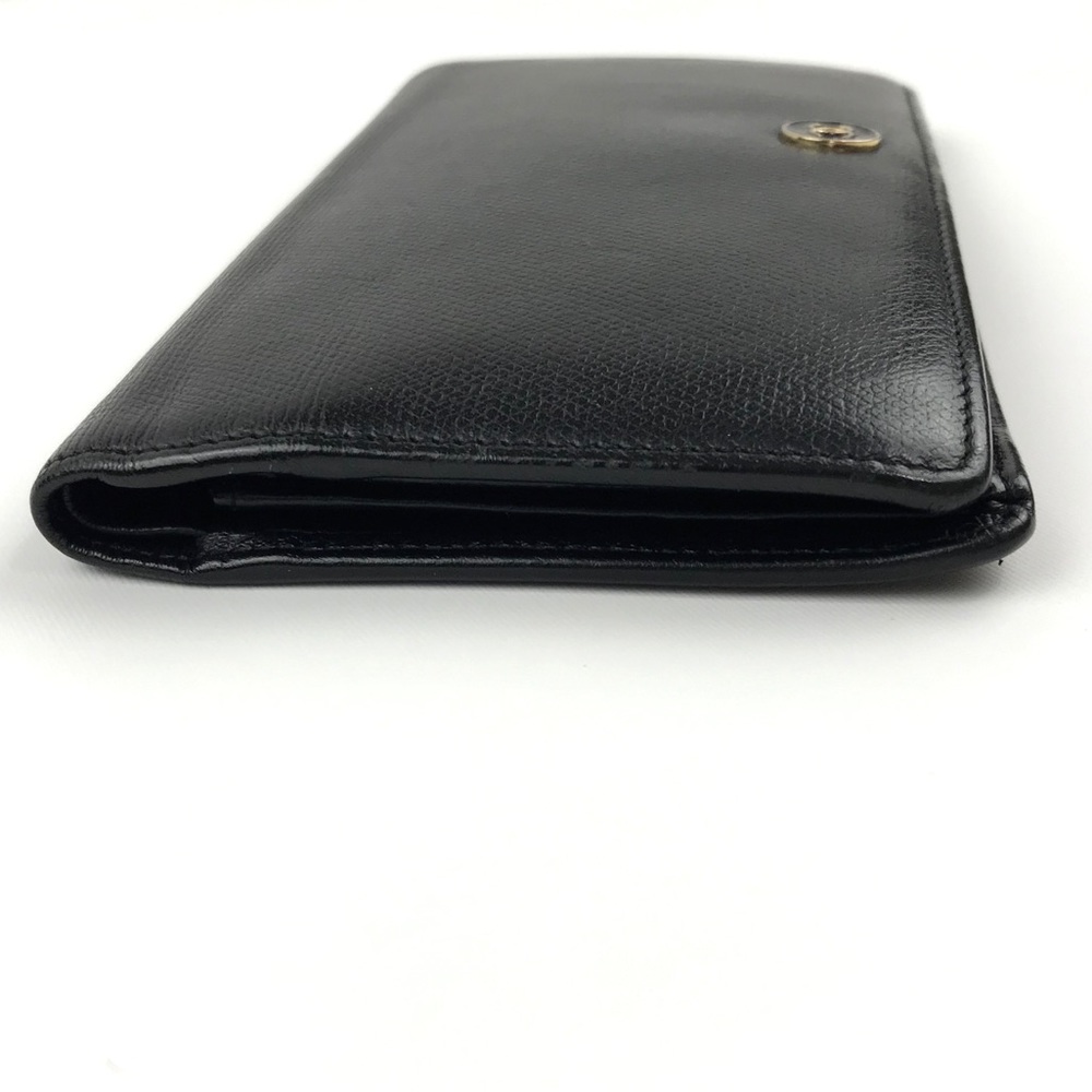 2nd {Chanel} Caviar Skin CC Leather Flap Wallet - Picture 2 of 8
